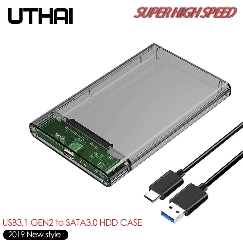 UTHAI-G25 USB3.0/Ÿ-C HDD Ŭ 2.5 ϵ ũ..